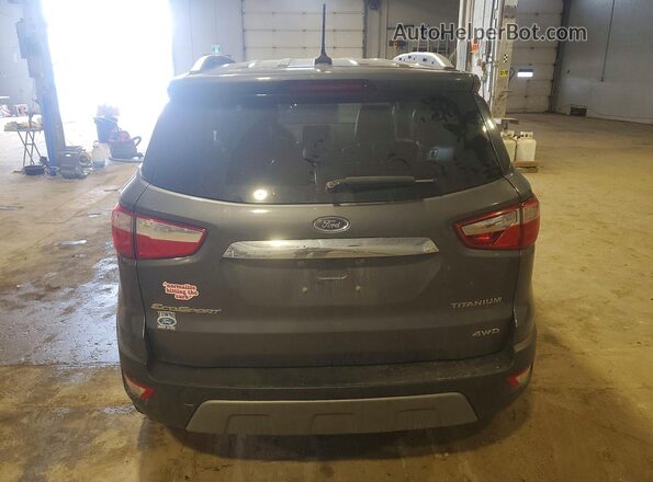 MAJ6S3KL8LC323993 2020 FORD ECOSPORT Gray Vista trasera