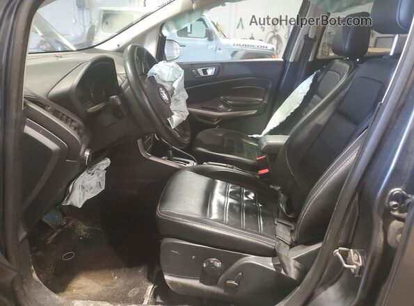 MAJ6S3KL8LC323993 2020 FORD ECOSPORT Gray Vista interior delantera