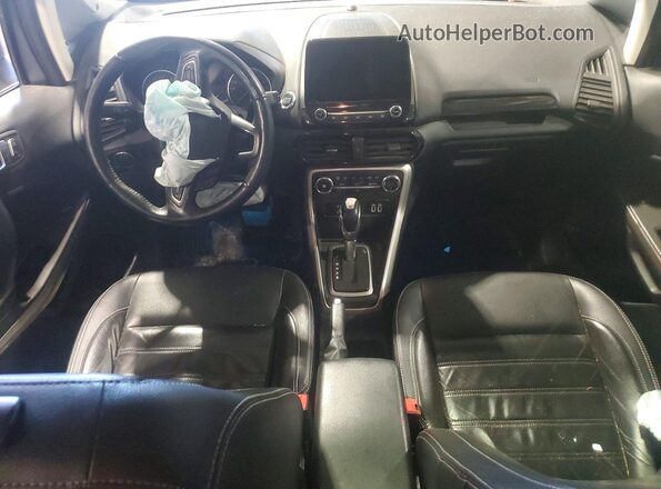 MAJ6S3KL8LC323993 2020 FORD ECOSPORT Gray Vista del salpicadero