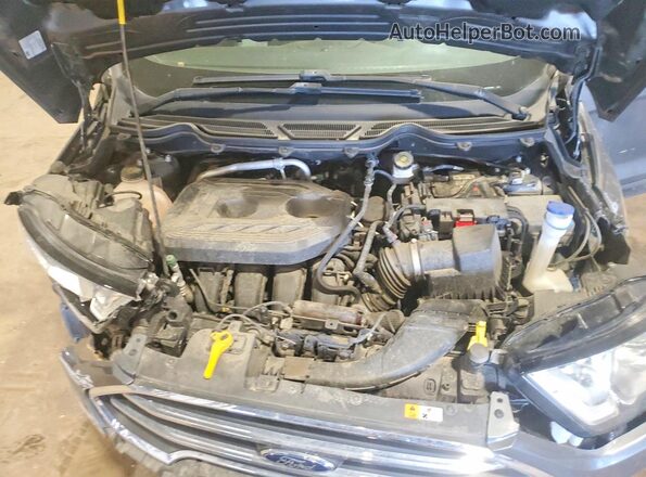 MAJ6S3KL8LC323993 2020 FORD ECOSPORT Gray Vista del compartimento del motor