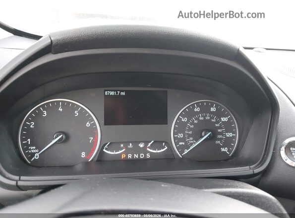 MAJ6S3KL8LC331205 2020 FORD ECOSPORT Black Հետևի նստատեղերի տեսք