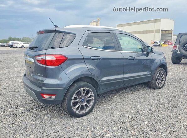 MAJ6S3KL8LC345718 2020 FORD ECOSPORT Gray Задня права чверть