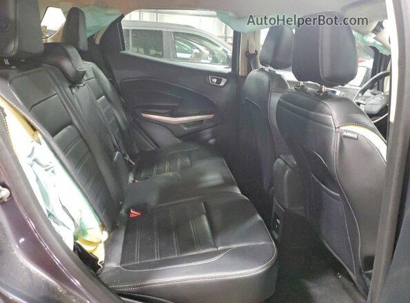 MAJ6S3KL9LC384057 2020 FORD ECOSPORT Gray უკანა სავარძლების ხედი