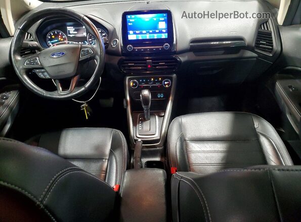 MAJ6S3KL9LC384057 2020 FORD ECOSPORT Gray წინა პანელის ხედი