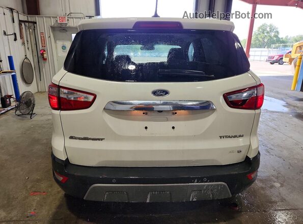 MAJ6S3KL9MC407371 2021 FORD ECOSPORT White Вид ззаду