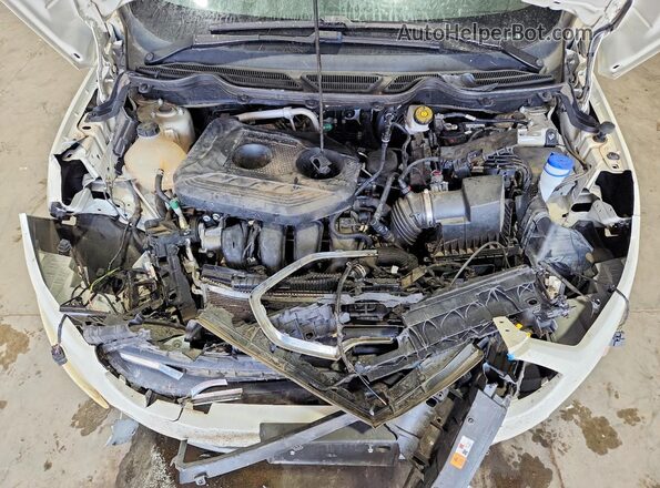 MAJ6S3KL9MC407371 2021 FORD ECOSPORT White Вид підкапотного простору