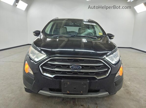 MAJ6S3KLXKC296536 2019 FORD ECOSPORT Black Widok z przodu