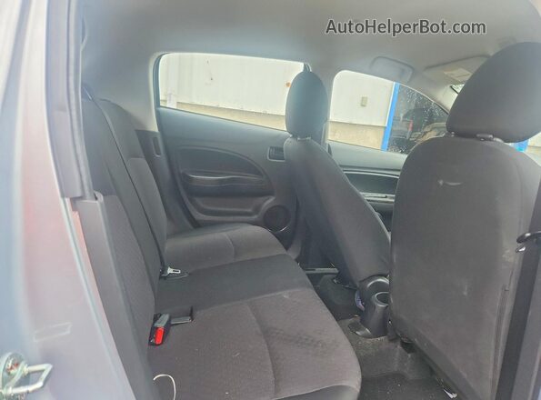ML32A3HJ0LH007043 2020 MITSUBISHI MIRAGE Silver უკანა სავარძლების ხედი