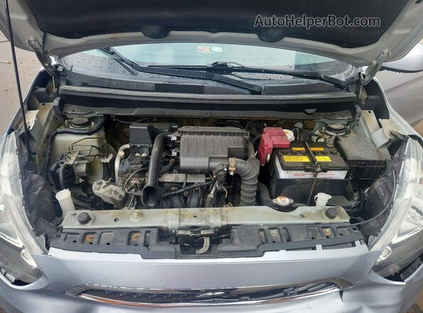 ML32A3HJ0LH007043 2020 MITSUBISHI MIRAGE Silver უკანა სალონის ხედი