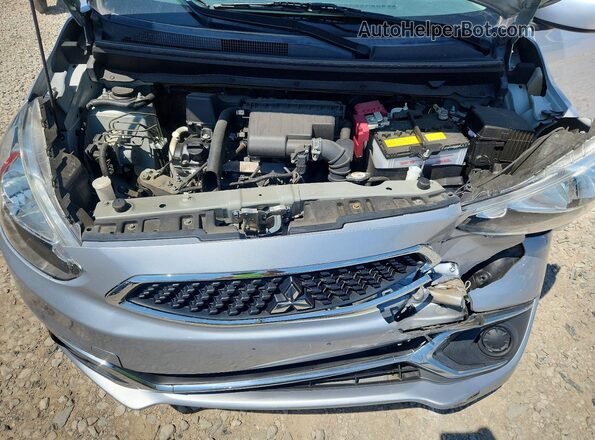 ML32A3HJ0LH008581 2020 MITSUBISHI MIRAGE Silver უკანა სალონის ხედი