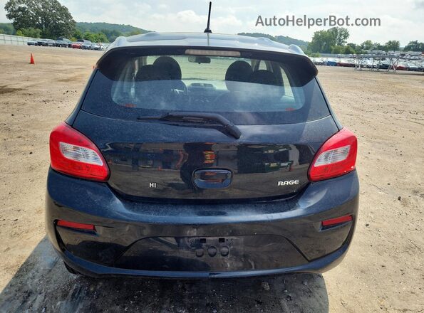 ML32A3HJ1HH013960 2017 MITSUBISHI MIRAGE Black Widok z tyłu