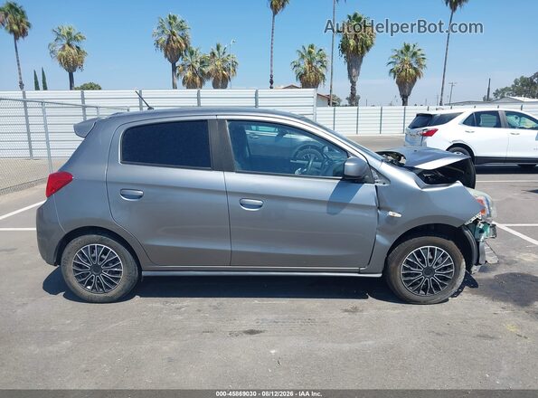 ML32A3HJ1HH017247 2017 MITSUBISHI MIRAGE Gray უკანა სალონის ხედი