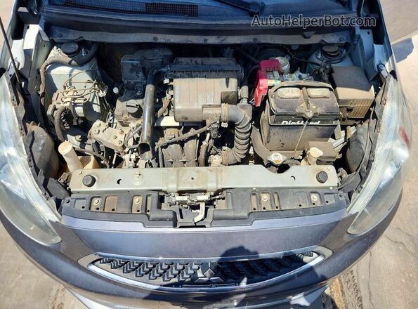ML32A3HJ1JH009767 2018 MITSUBISHI MIRAGE Gray Widok wnętrza z tyłu