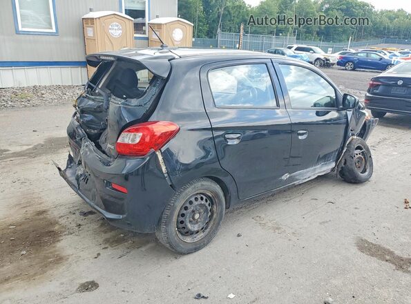 ML32A3HJ1KH002836 2019 MITSUBISHI MIRAGE Black უკანა მარჯვენა
