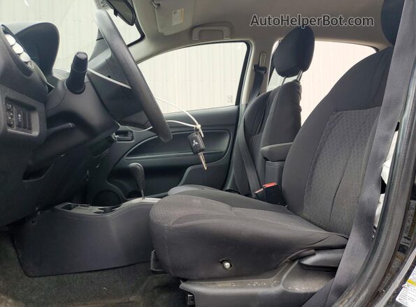 ML32A3HJ1KH002836 2019 MITSUBISHI MIRAGE Black წინა სალონის ხედი