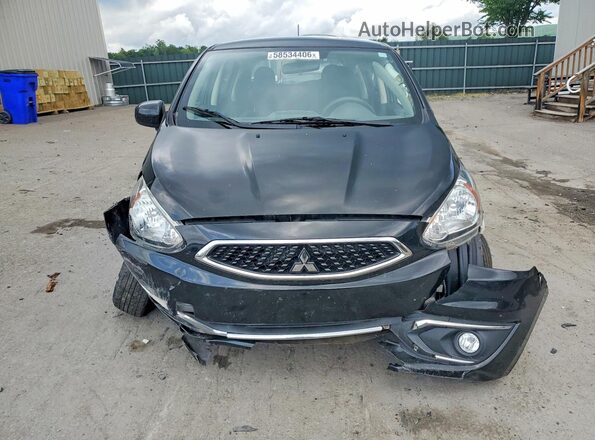 ML32A3HJ1KH002836 2019 MITSUBISHI MIRAGE Black წინა ხედი