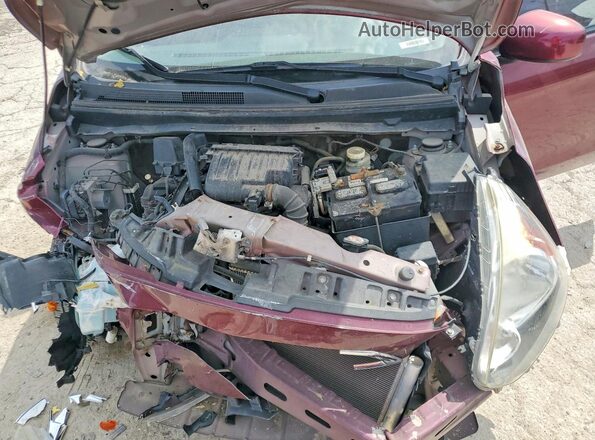 ML32A3HJ2HH004426 2017 MITSUBISHI MIRAGE Темно-бордовый Вид подкапотного пространства