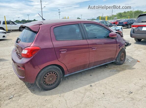 ML32A3HJ2HH004426 2017 MITSUBISHI MIRAGE Темно-бордовый Задняя правая четверть