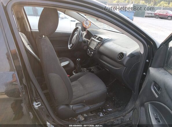ML32A3HJ2KH012663 2019 MITSUBISHI MIRAGE Black Вид салону спереду