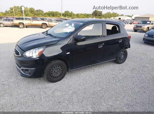 ML32A3HJ2KH012663 2019 MITSUBISHI MIRAGE Black Передня ліва чверть