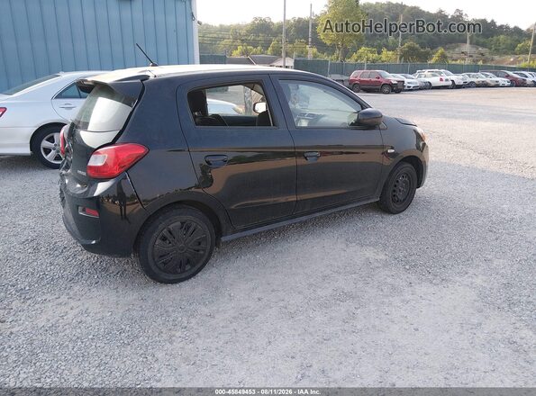 ML32A3HJ2KH012663 2019 MITSUBISHI MIRAGE Black Задня права чверть