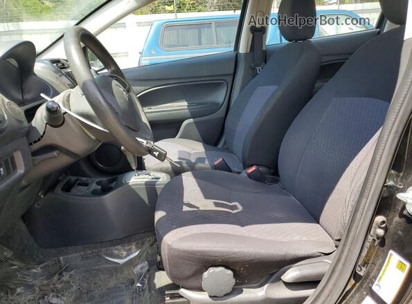 ML32A3HJ2KH014641 2019 MITSUBISHI MIRAGE Black Вид салону спереду
