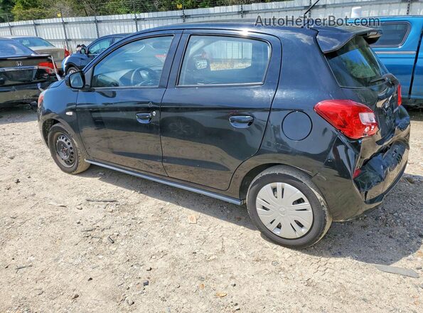 ML32A3HJ2KH014641 2019 MITSUBISHI MIRAGE Black Задня ліва чверть