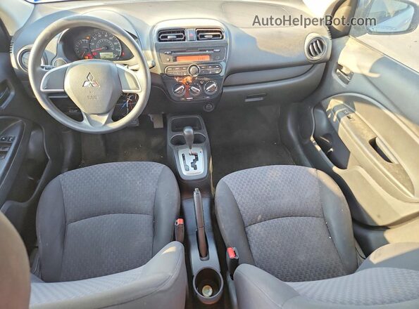 ML32A3HJ3HH004113 2017 MITSUBISHI MIRAGE Белый Вид панели приборов