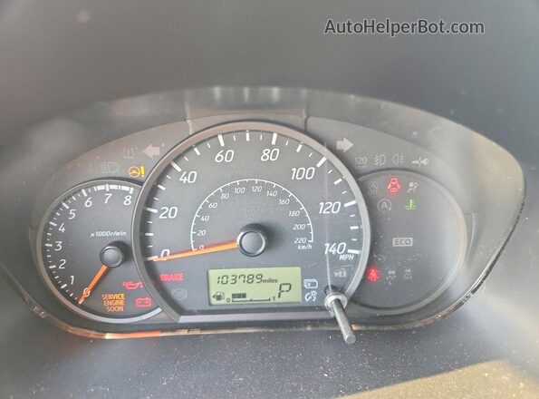 ML32A3HJ3HH004113 2017 MITSUBISHI MIRAGE Белый Вид щитка приборов