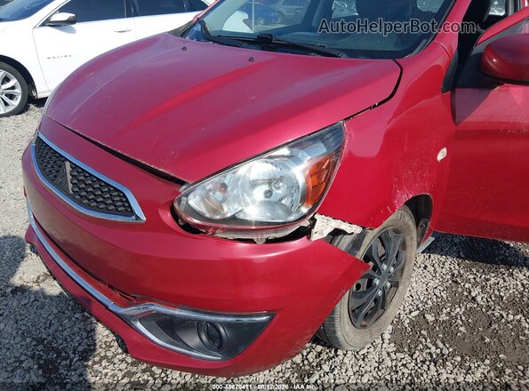 ML32A3HJ3JH005901 2018 MITSUBISHI MIRAGE Red წინა ხედი