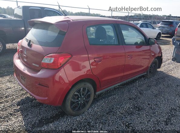 ML32A3HJ3JH005901 2018 MITSUBISHI MIRAGE Red უკანა მარჯვენა