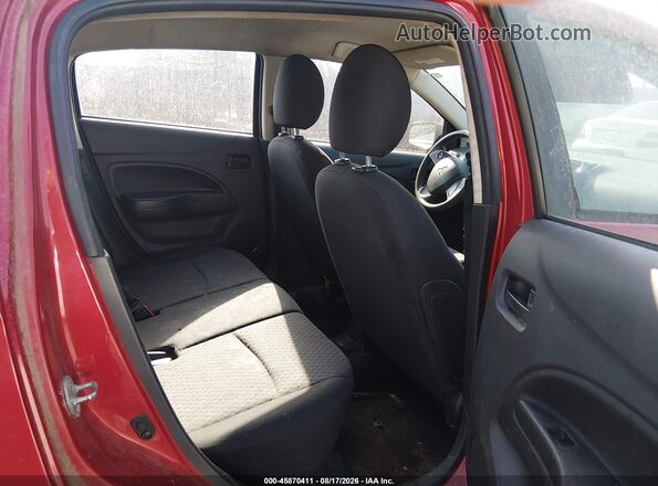 ML32A3HJ3JH005901 2018 MITSUBISHI MIRAGE Red VIN კოდის სტიკერის ხედი