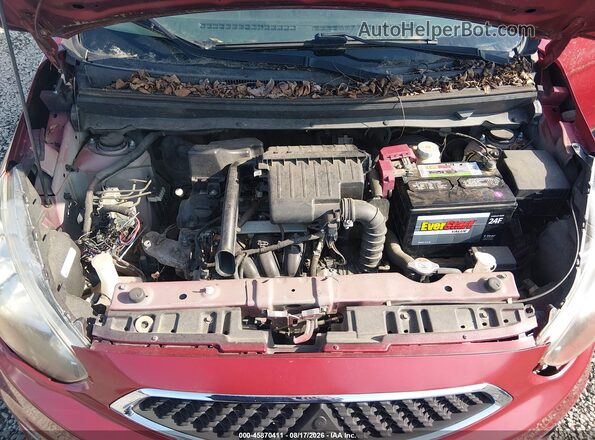 ML32A3HJ3JH005901 2018 MITSUBISHI MIRAGE Red უკანა ხედი