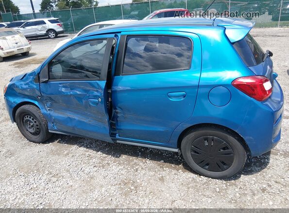 ML32A3HJ3KH007522 2019 MITSUBISHI MIRAGE Blue Դիմացի տեսք
