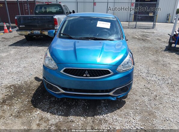 ML32A3HJ3KH007522 2019 MITSUBISHI MIRAGE Blue Սարքավորումների վահանակի տեսք