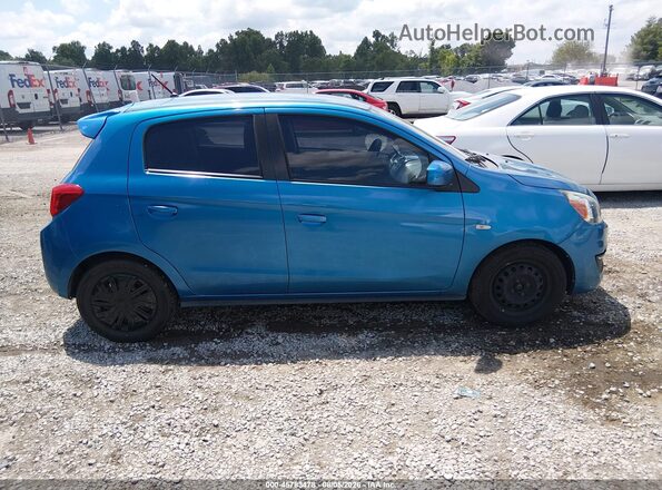 ML32A3HJ3KH007522 2019 MITSUBISHI MIRAGE Blue Սալոնի հետևի տեսք