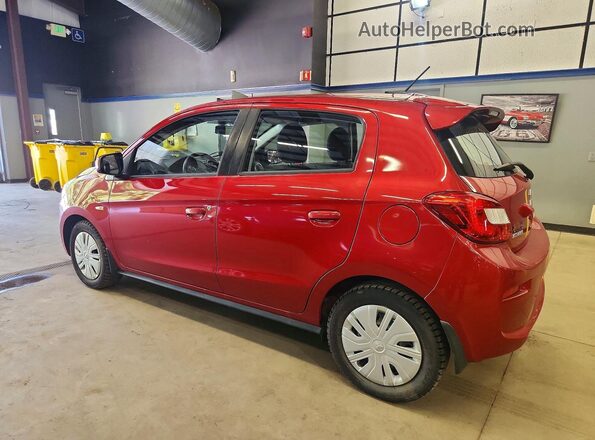 ML32A3HJ3LH001124 2020 MITSUBISHI MIRAGE Red Rear left