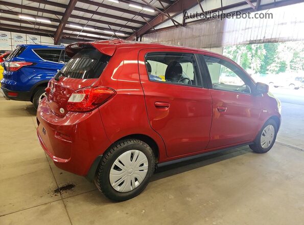 ML32A3HJ3LH001124 2020 MITSUBISHI MIRAGE Red Rear right