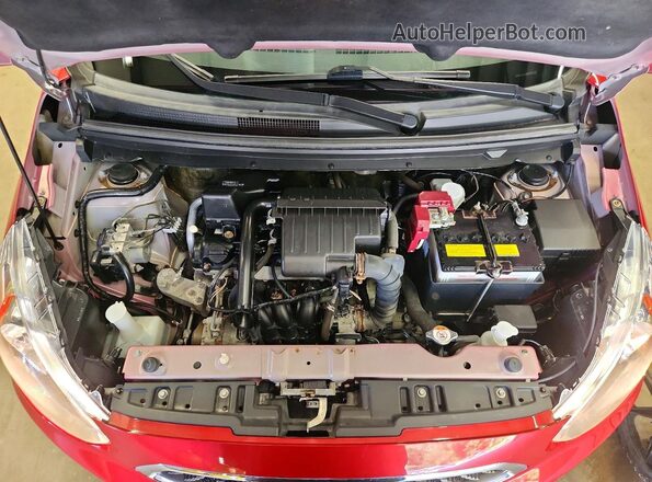ML32A3HJ3LH001124 2020 MITSUBISHI MIRAGE Red Rear interior view