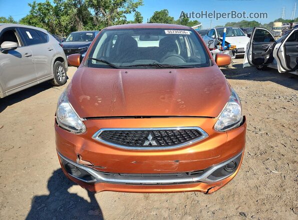 ML32A3HJ3LH004170 2020 MITSUBISHI MIRAGE Orange Vista frontal
