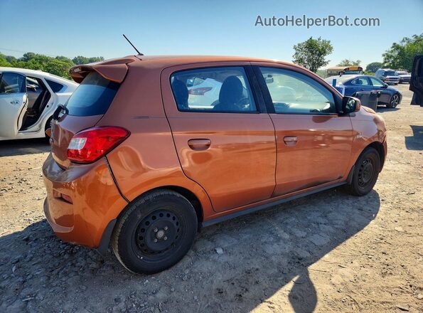 ML32A3HJ3LH004170 2020 MITSUBISHI MIRAGE Orange Trasero derecho