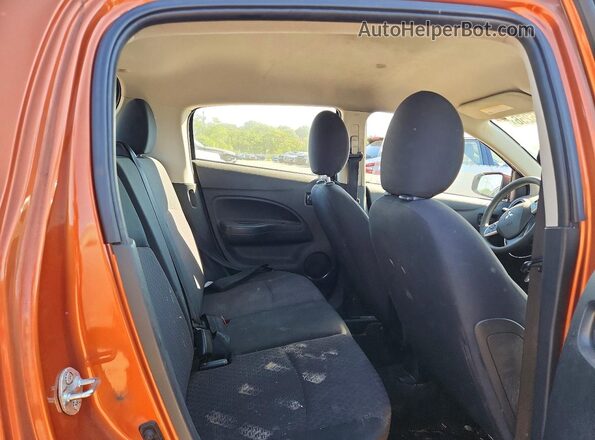 ML32A3HJ3LH004170 2020 MITSUBISHI MIRAGE Orange Vista de los asientos traseros