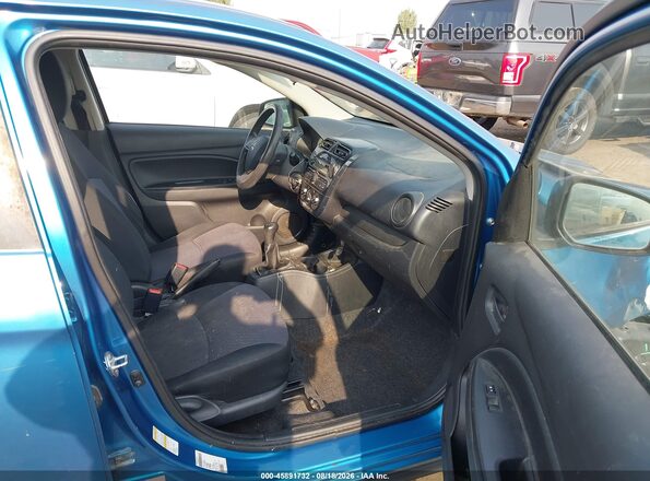 ML32A3HJ4HH020644 2017 MITSUBISHI MIRAGE Blue Вид салону спереду