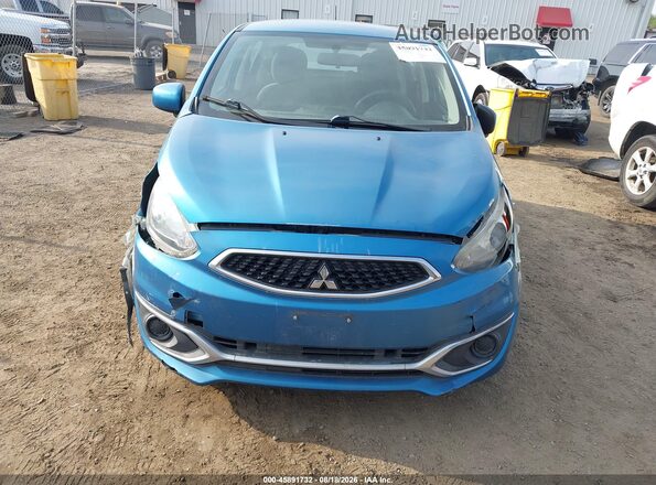 ML32A3HJ4HH020644 2017 MITSUBISHI MIRAGE Blue Вид спереду