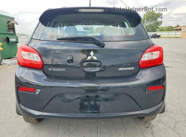 ML32A3HJ4KH009487 2019 MITSUBISHI MIRAGE Black Vista trasera