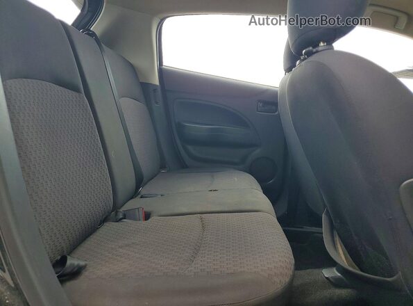 ML32A3HJ4KH009487 2019 MITSUBISHI MIRAGE Black Vista de los asientos traseros