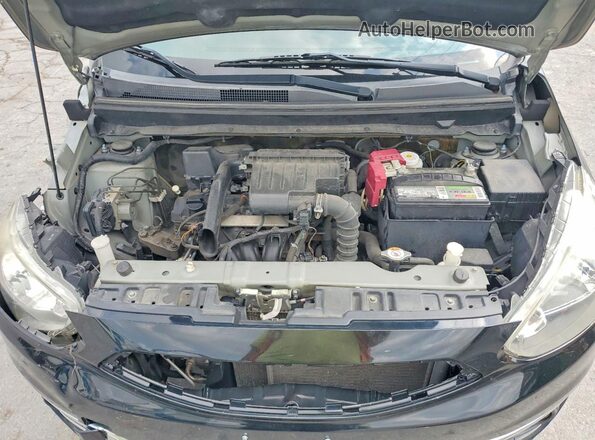 ML32A3HJ4KH009487 2019 MITSUBISHI MIRAGE Black Vista interior trasera