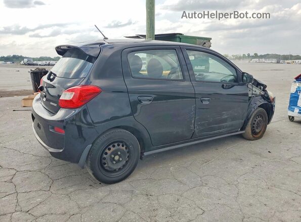 ML32A3HJ4KH009487 2019 MITSUBISHI MIRAGE Black Trasero derecho