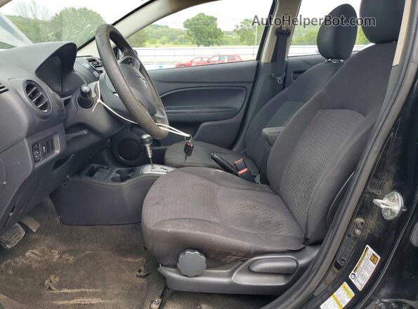 ML32A3HJ4KH009487 2019 MITSUBISHI MIRAGE Black Vista interior delantera
