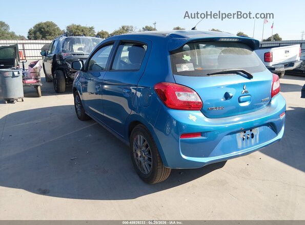 ML32A3HJ4KH011112 2019 MITSUBISHI MIRAGE Blue უკანა მარცხენა